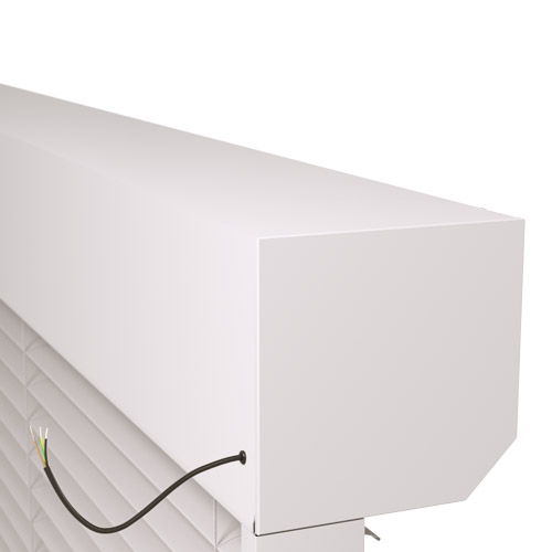 Z tyłu u dołu skrzyni