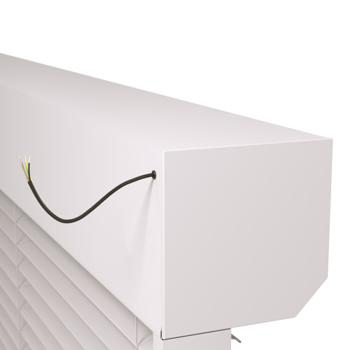 Z tyłu u góry skrzyni