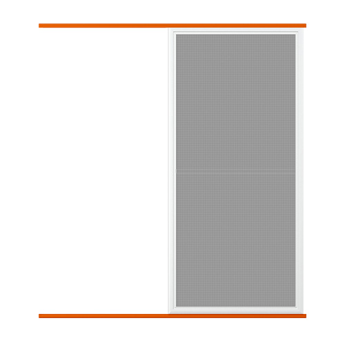 Bez bocznych profili ramy