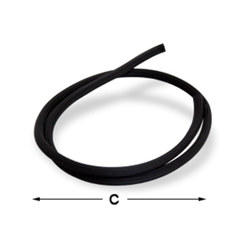 Z uszczelką gumową