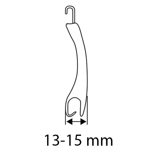Lamele o grubości: 13,0 do 15,0 mm