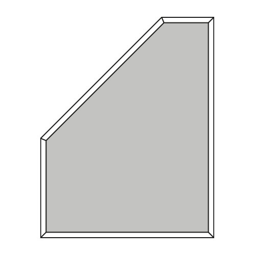 Pięciokąt prostokątny lewy