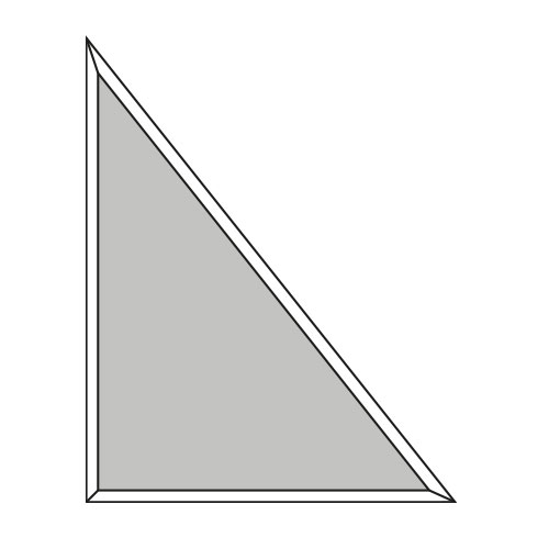 Trójkąt prostokątny prawy