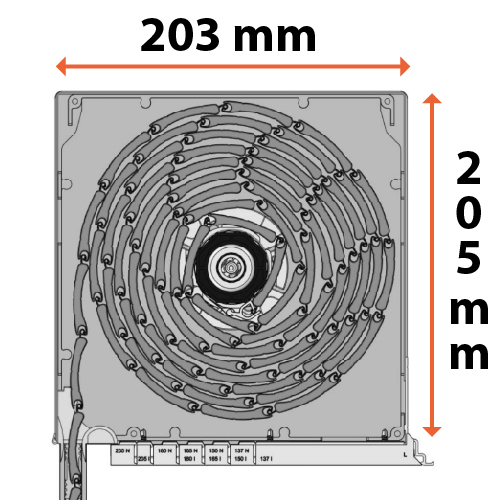205mm