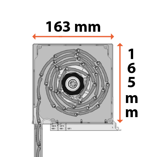 165mm