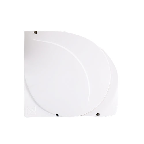 Biały / białe końcówki