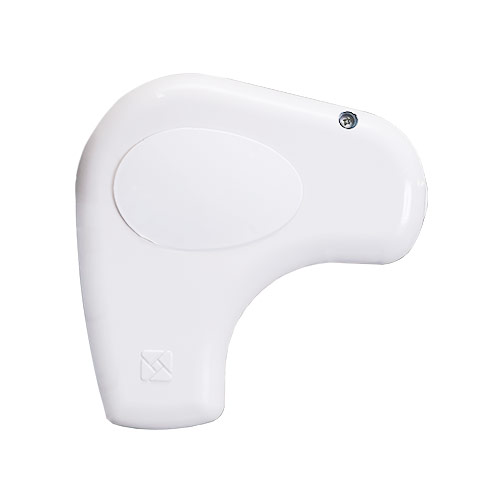 Biały / białe końcówki